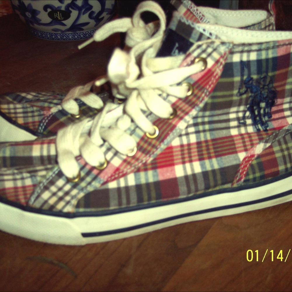 AWESOME!    U.S.POLO ASSO. (converse style)